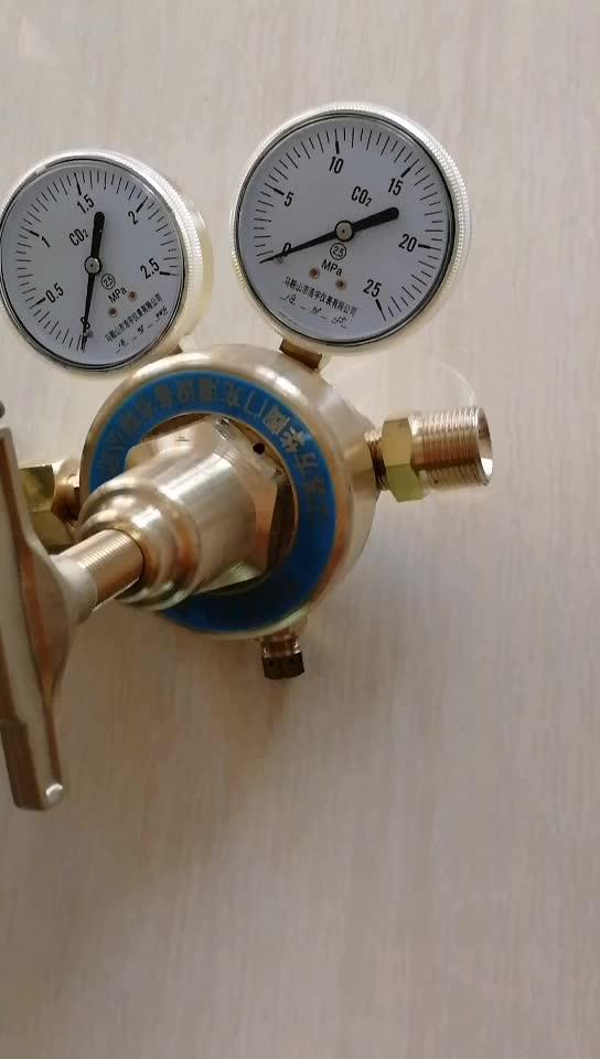 Input 15mpa Electrical Heating Co2 Gas Pressure Regulator Brass Buy