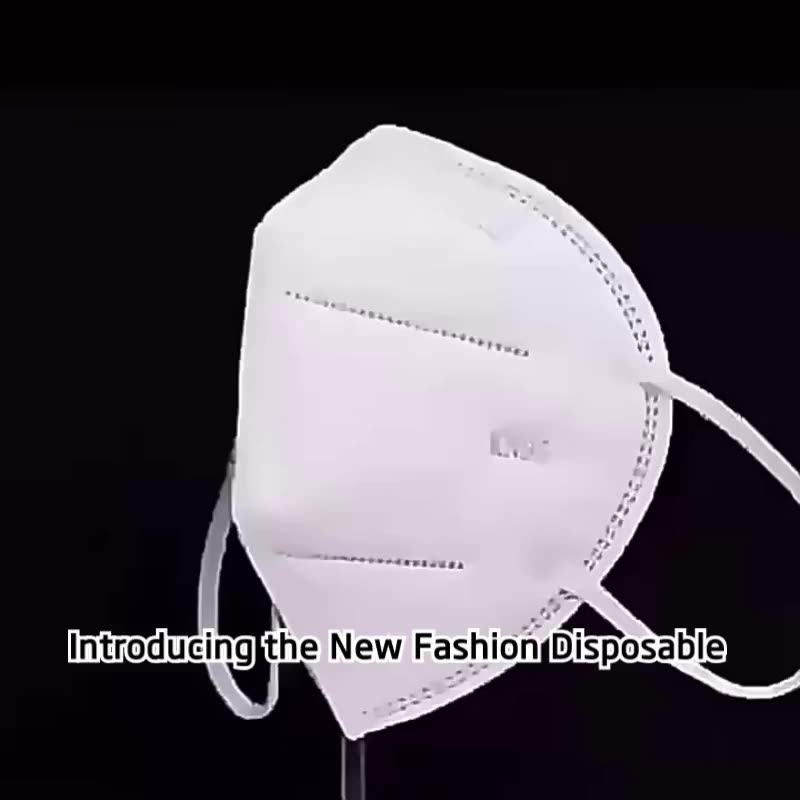 Gb26262019 Disposable Half Face Mask Kn95 Respirator Mask Kn95