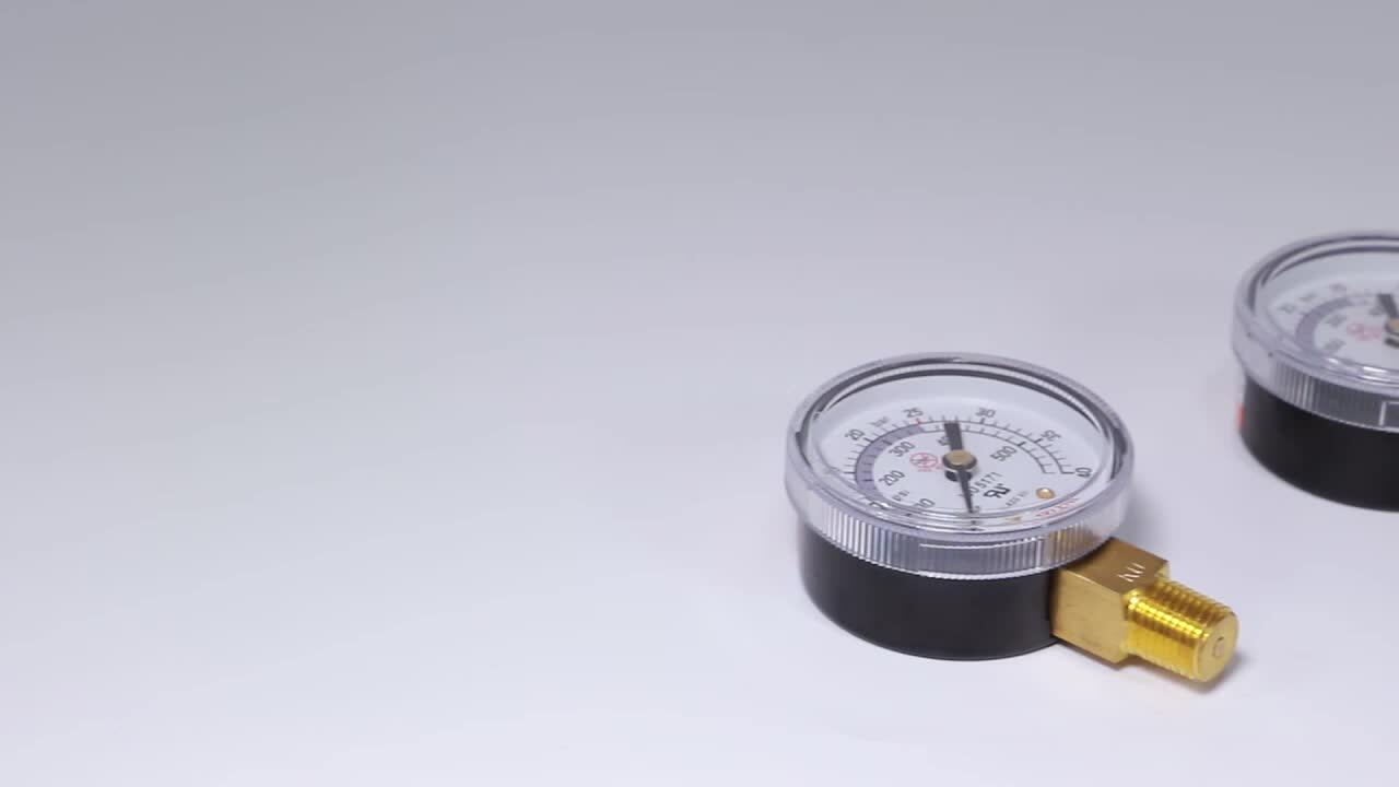 High Quality Ecofriendly Durable 040bar Natural Gas Pressure Gauge