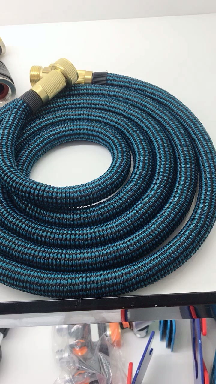 Extendable Garden Hose Flexible Magic Hoses Pipe High Pressure Car Wash Water Gun Nozzle