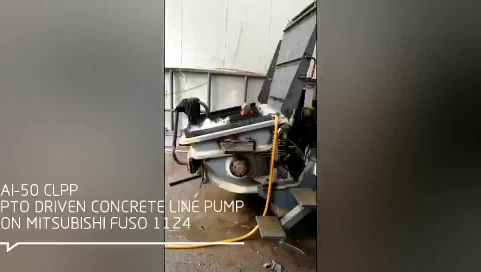 Truck Mounted Concrete Line Pump Pto Driven Concrete Line Pump Concrete