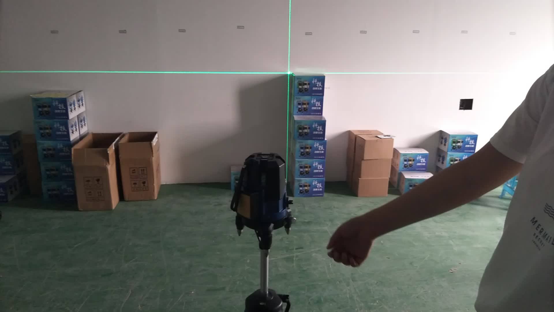 Borka Blue Light 5 Lines 360 Rotary Automatic Level Laser Land Leveler