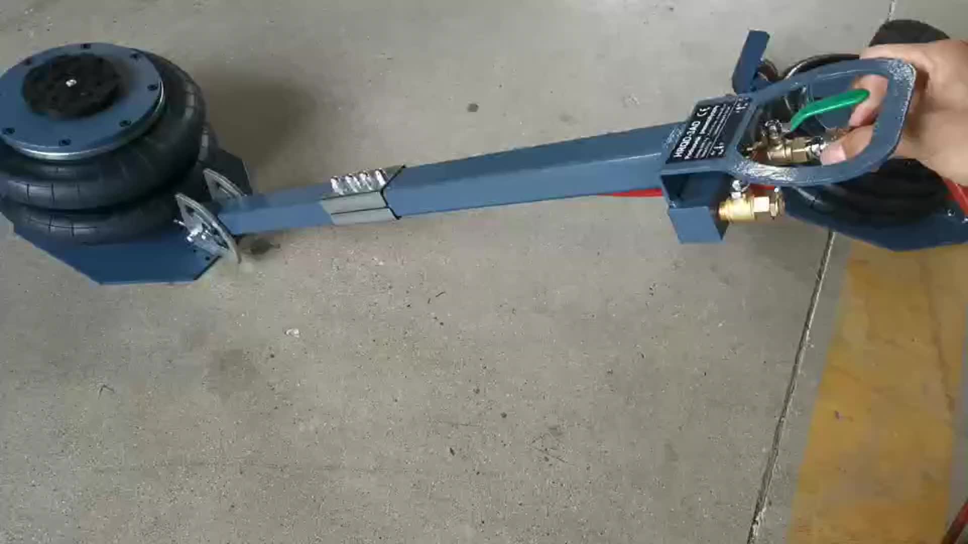 100/50t Pneumatic Hydraulic Jacks Portable Hydraulic Lift Jack