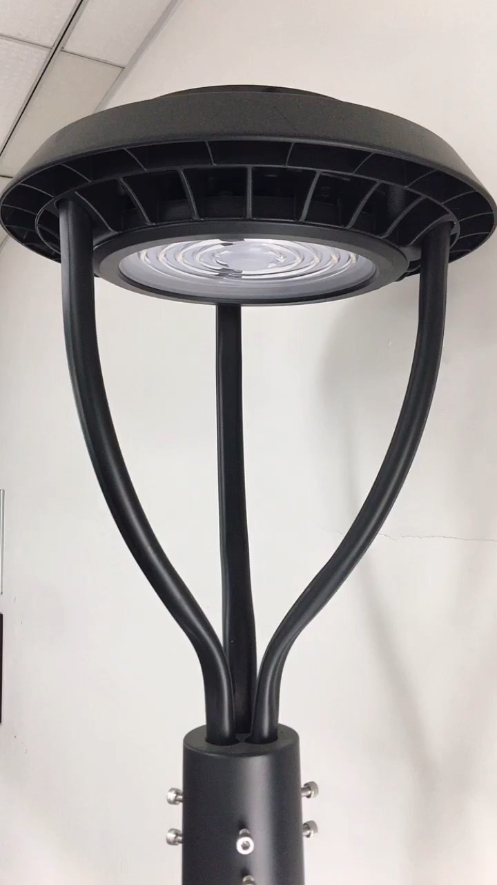 Ip66 Top Post 200w Led Module Street Garden Light Outdoor Post Top Led