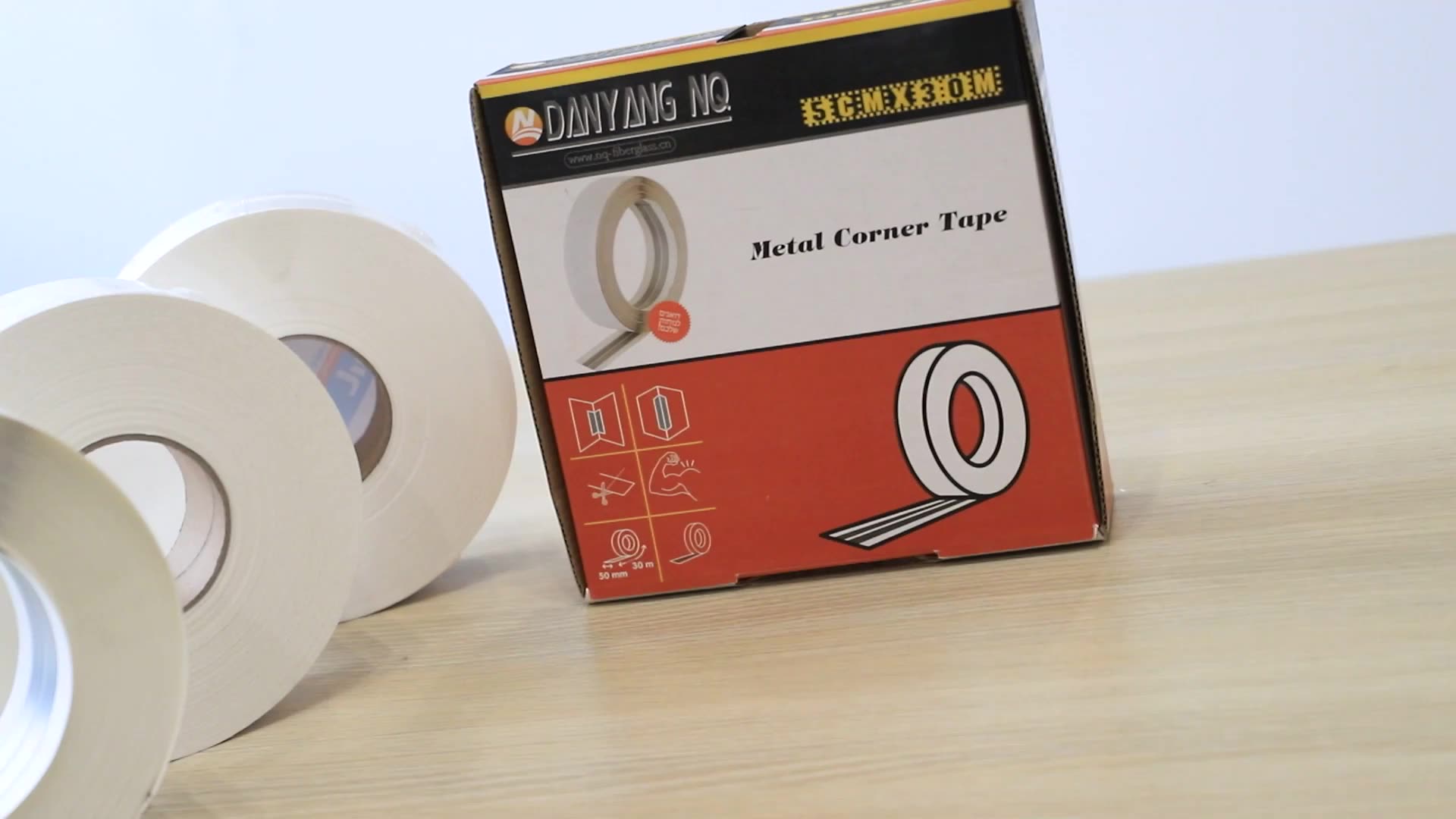 Galvanized Steel Tape Joint Gypsum Tools Board Metal Paper Drywall 5cm