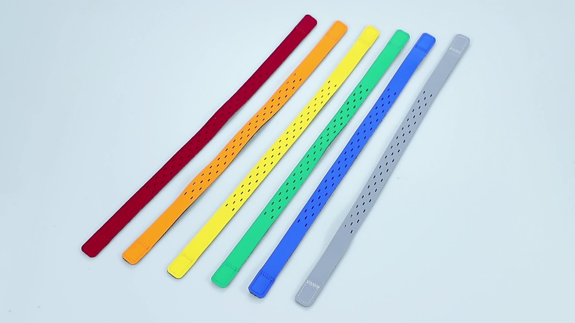 Watch Nylon Strap With Adhesive Waterproof Adjustable Sport Wristband