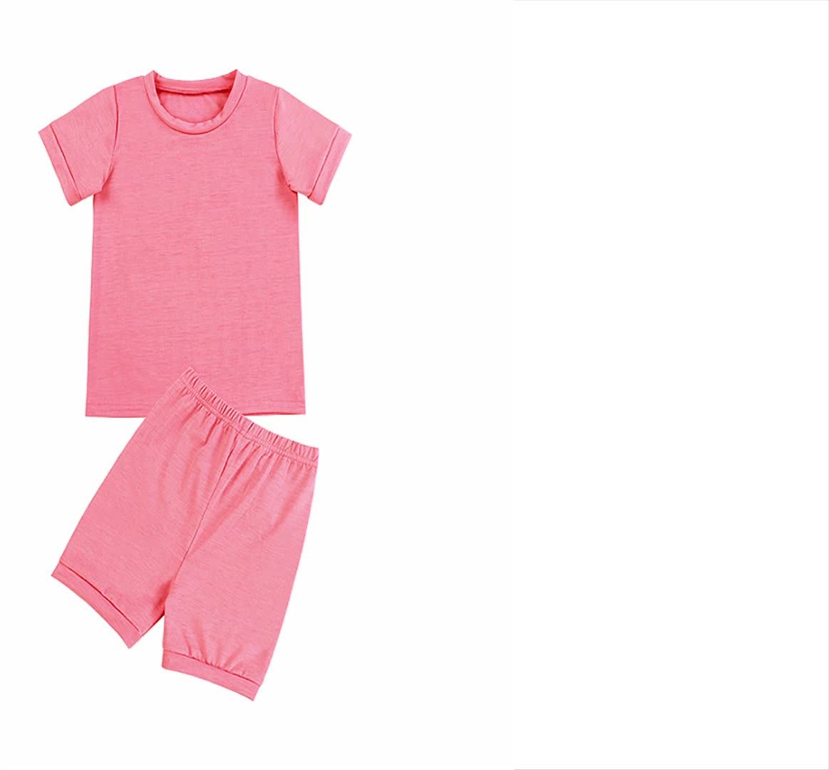 Latest Design Child Boys Underwear Food Print 2pcs Set For Kids Summer Pajamas For Baby Boy 12