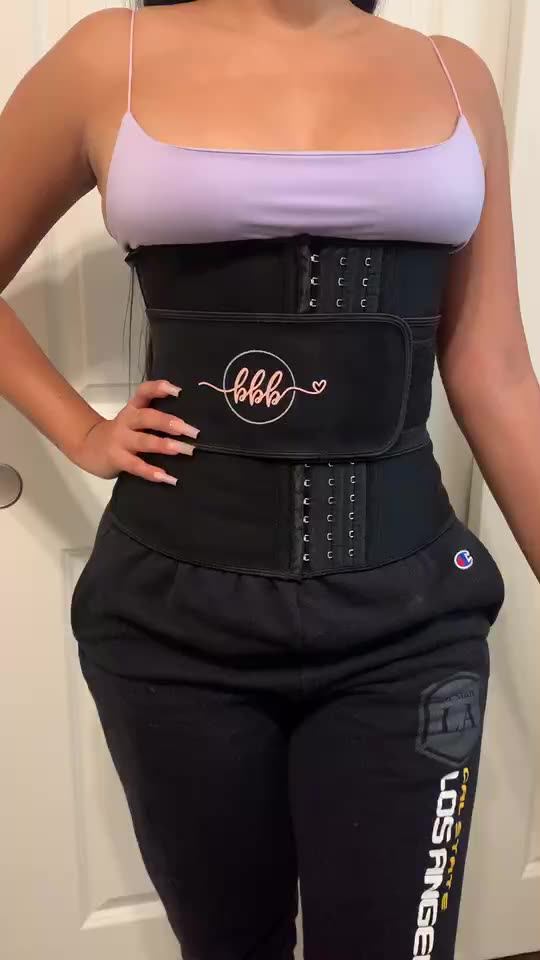 Nanbin Design Make Your Own Steel Bone Latex Waist Trainer Compression 