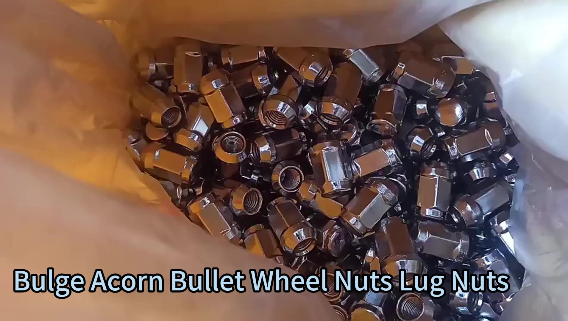 Yxq Custom Chrome M12x1.50 Bulge Acorn Wheel Nuts Lug Nuts