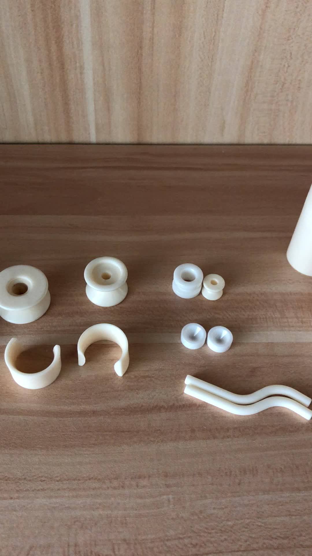 Al2o3 Ceramic Yarn Guides Eyelet Textile Ceramic For Textile Machinery