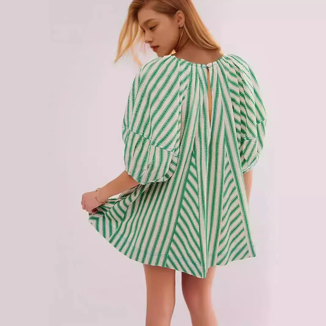Летний overall для отдыха, с коротким рукавом, оверсайз, свободный крой