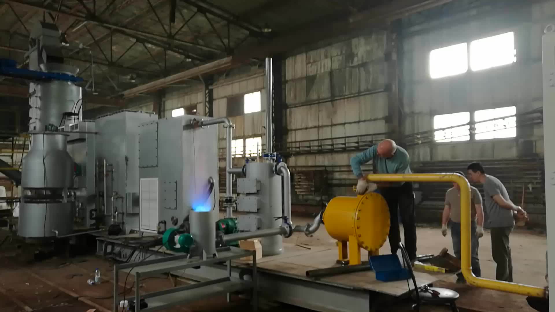 Sawdust Horizontal Continuous Wood Gasifier For Sale Buy Wood