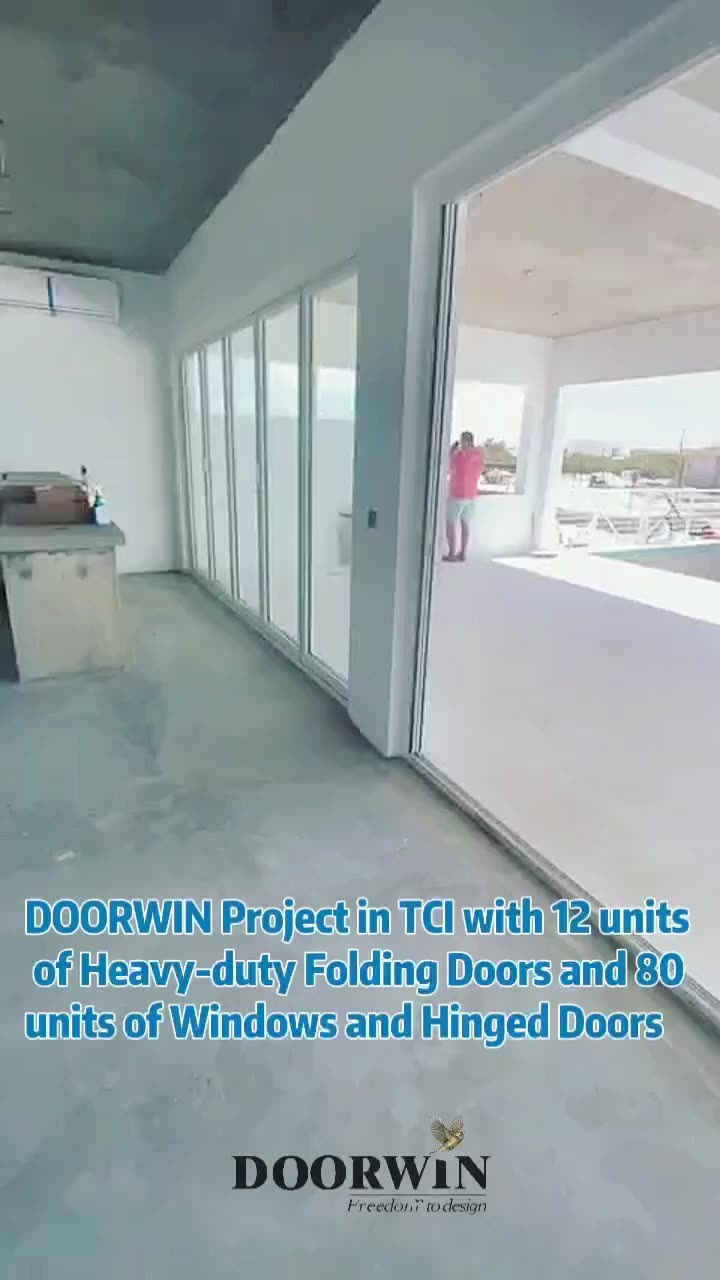 Sliding Glass Accordion Doors With The Screenss Hurricane Impact Bi