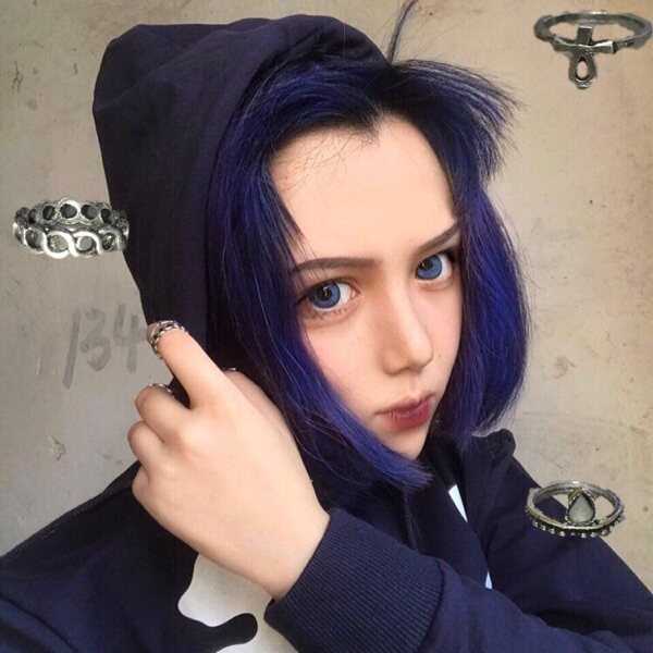 European and American retro ten-piece knuckle ring