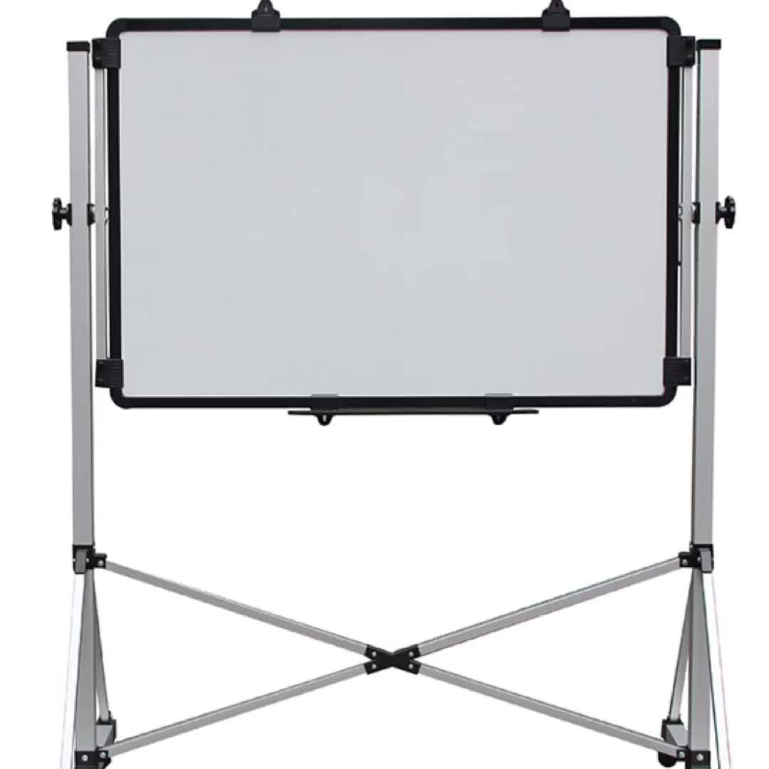 Mini Interactive Foil Steel Stand With Wheels Doublesided