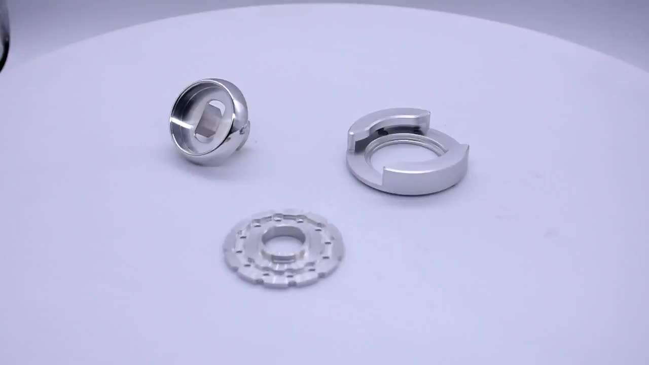 Cnc Machining Turning Anodized Aluminum Audio Equipment Knobs Buy