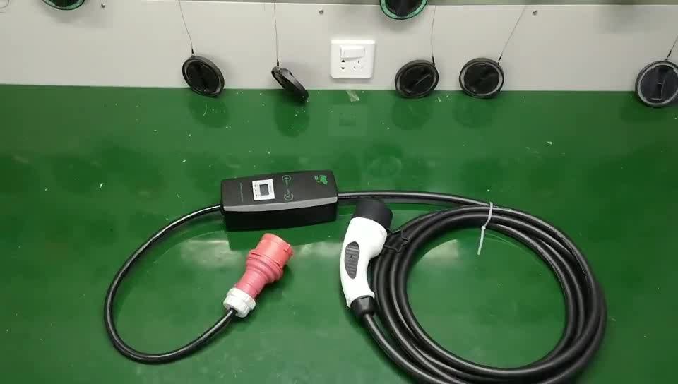 Mode 2 Iec 62196 Ev Charging Points 32a Single Phase/portable Type 2