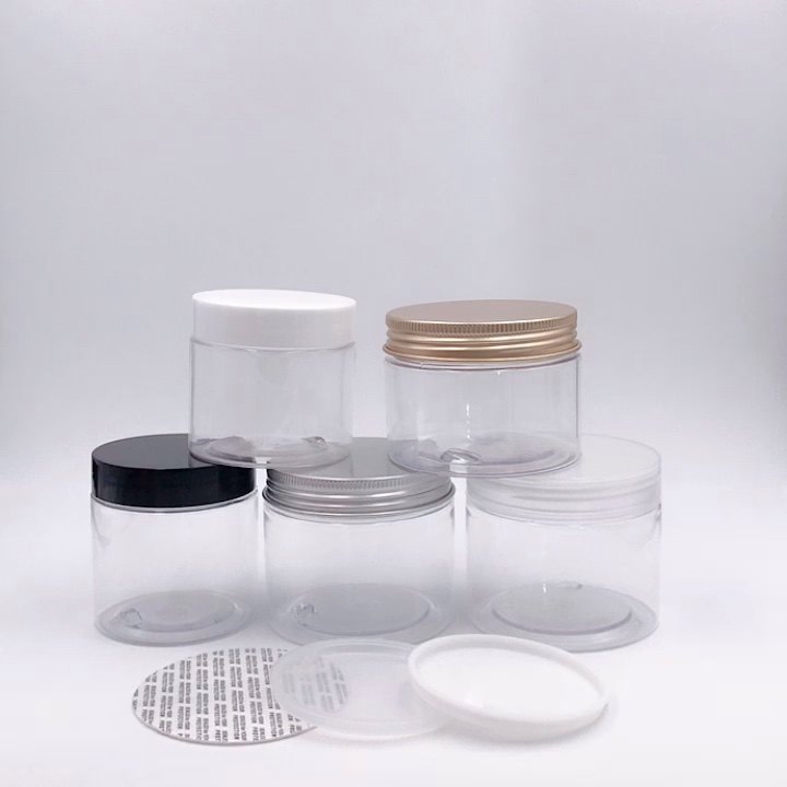 1 Oz 2oz 4oz 30ml 40ml 50ml 60ml 80ml 100ml 120ml Clear Plastic Pet Jar