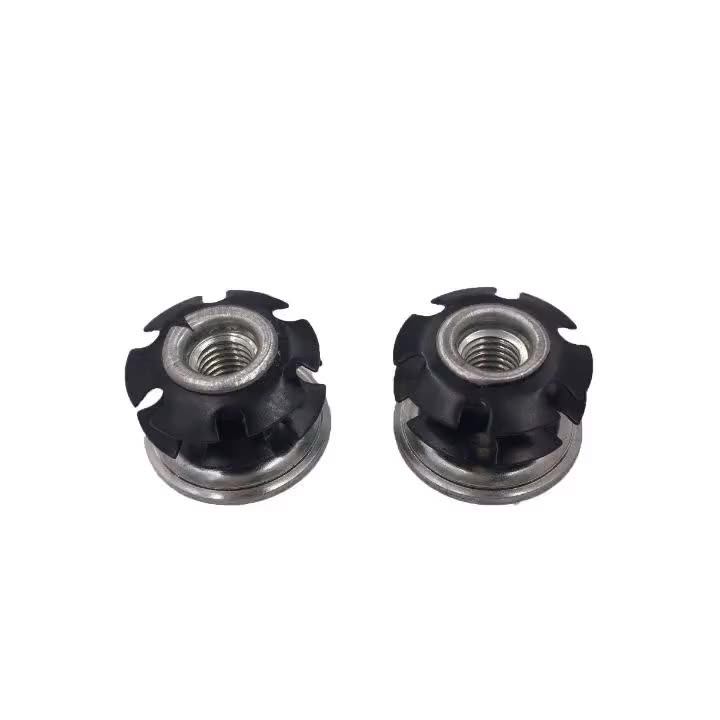 Star Type Stainless Steel Tube Insert Threaded Nut Tube Inner Nut Star