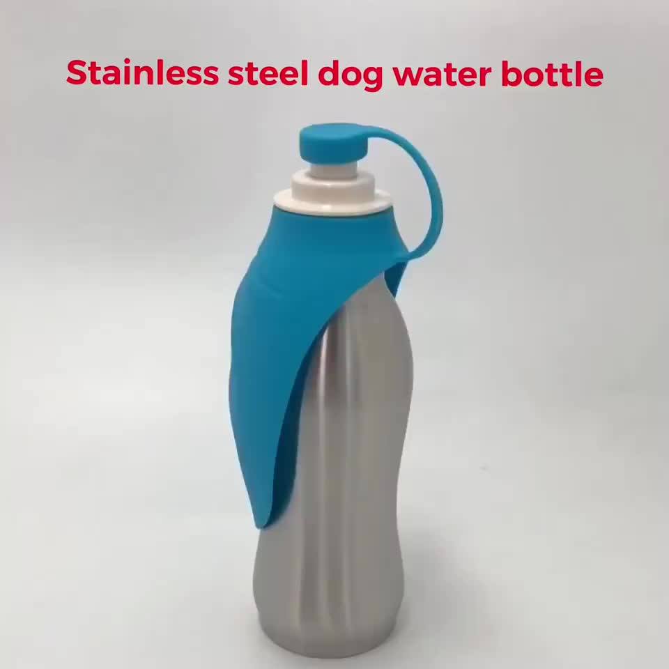 Stainless Steel Wholesale Portable Dog Travel Bottle Black Insulated Dog Water Bottle Buy