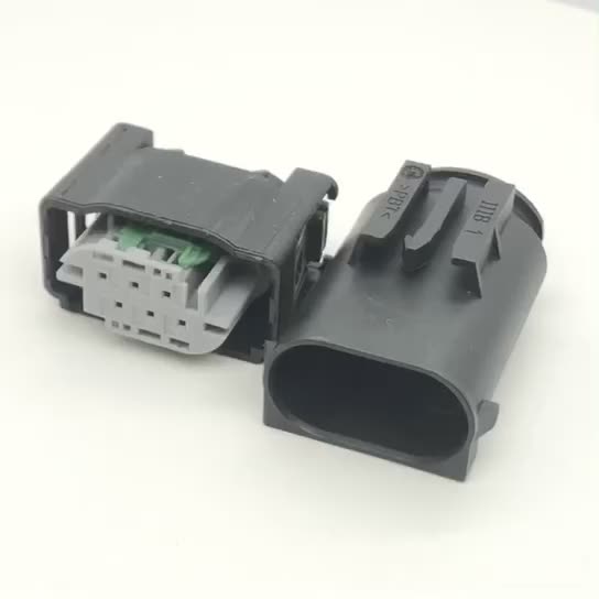 1/5/10/20/50/Sets 6 Pin Accelerator Pedal Black Wiring Connector
