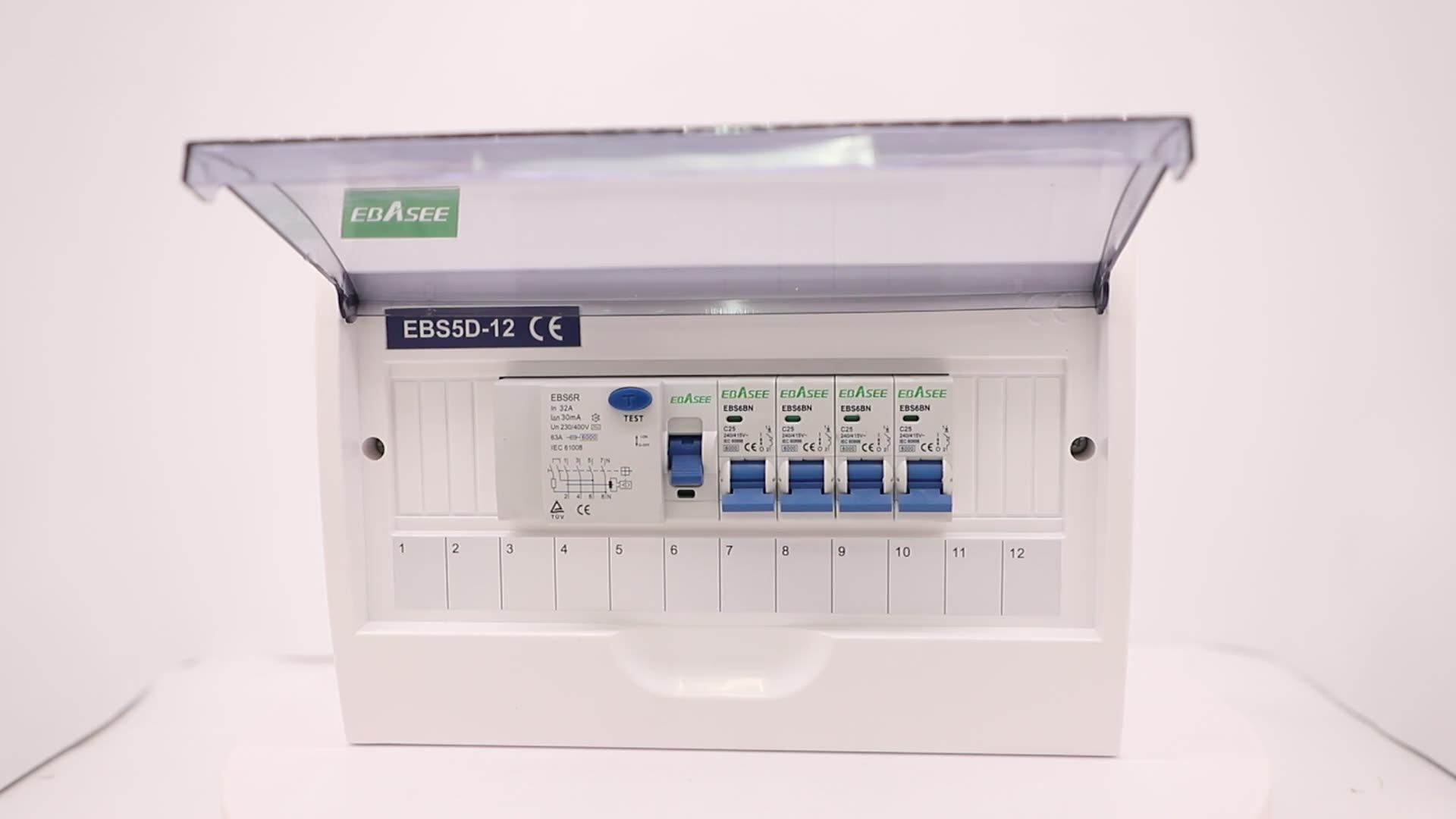 Plastic Electrical Consumer Unit Main Switch Board Box Buy Main