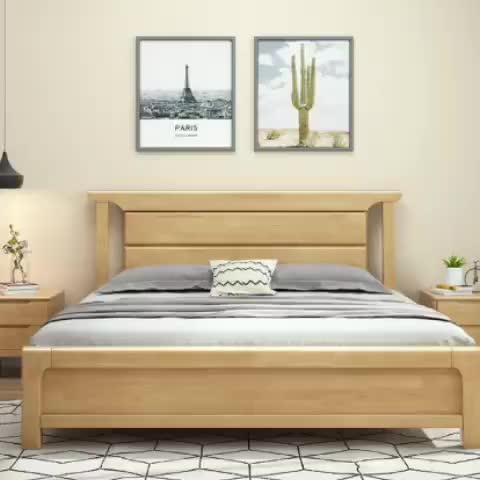 Massivholz Nordic Style Schlafzimmer Sets Massivholz Mit Schublade