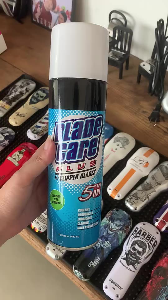 5 In 1 Hair Clipper Blade Cooling Spray For Professional Hair Trimmer