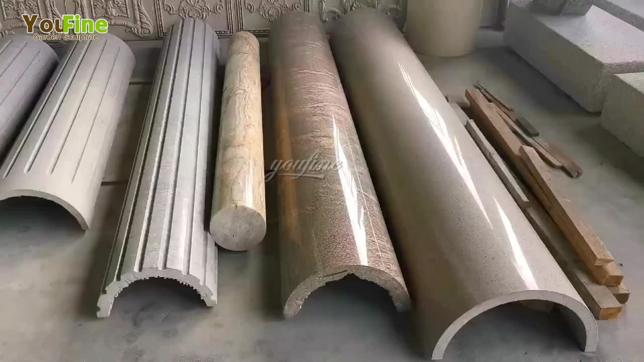 Different Types White Marble Building Design Pillar For Sale Buy