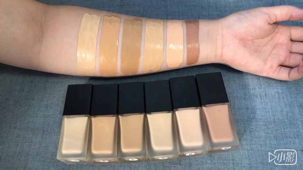 Oem Concealer Foundation Makeup Liquid Cosmetics Glass Bottle