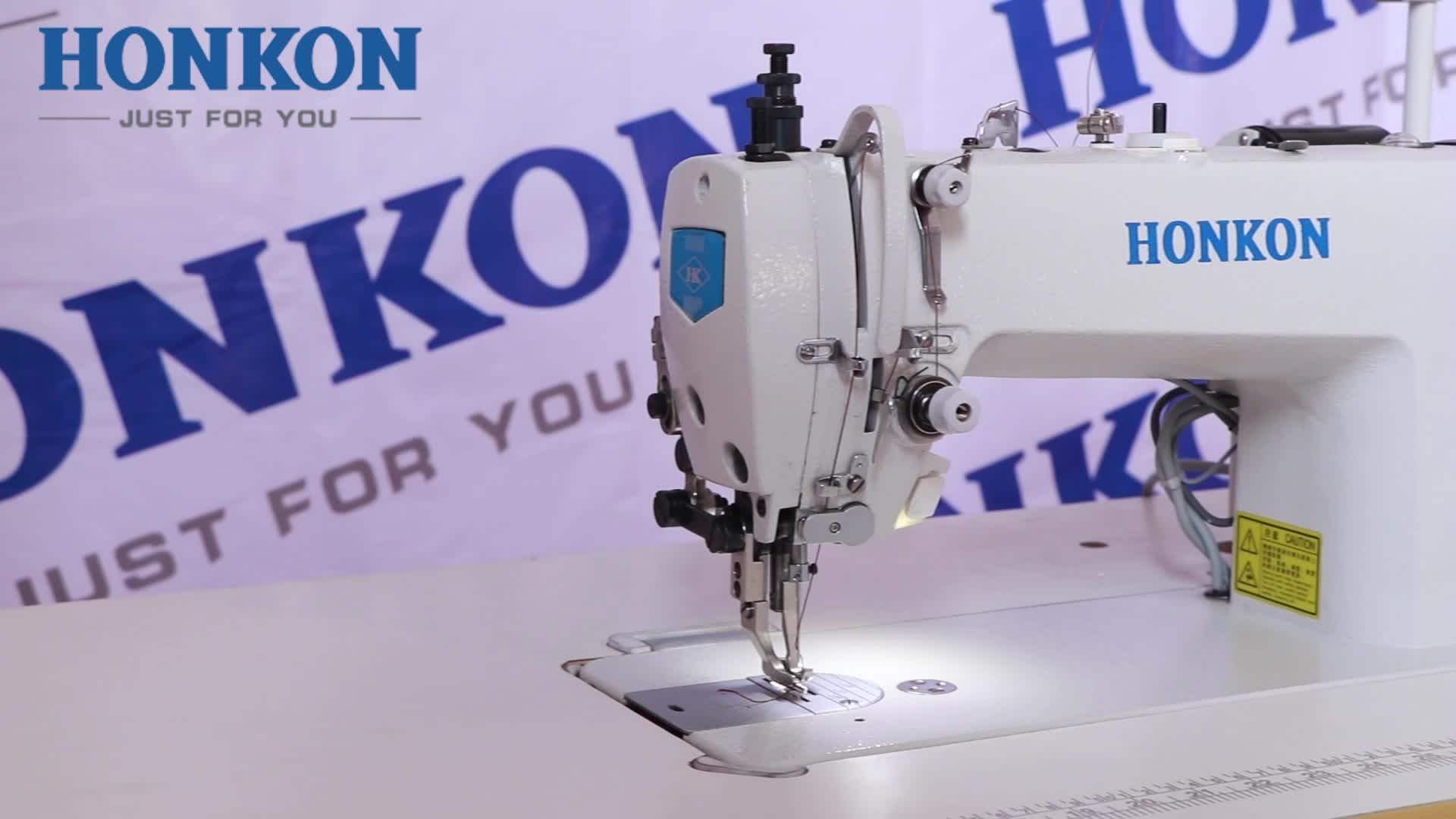 Hk0303d4 Computerized Single Needle Leather Industrial Lockstitch