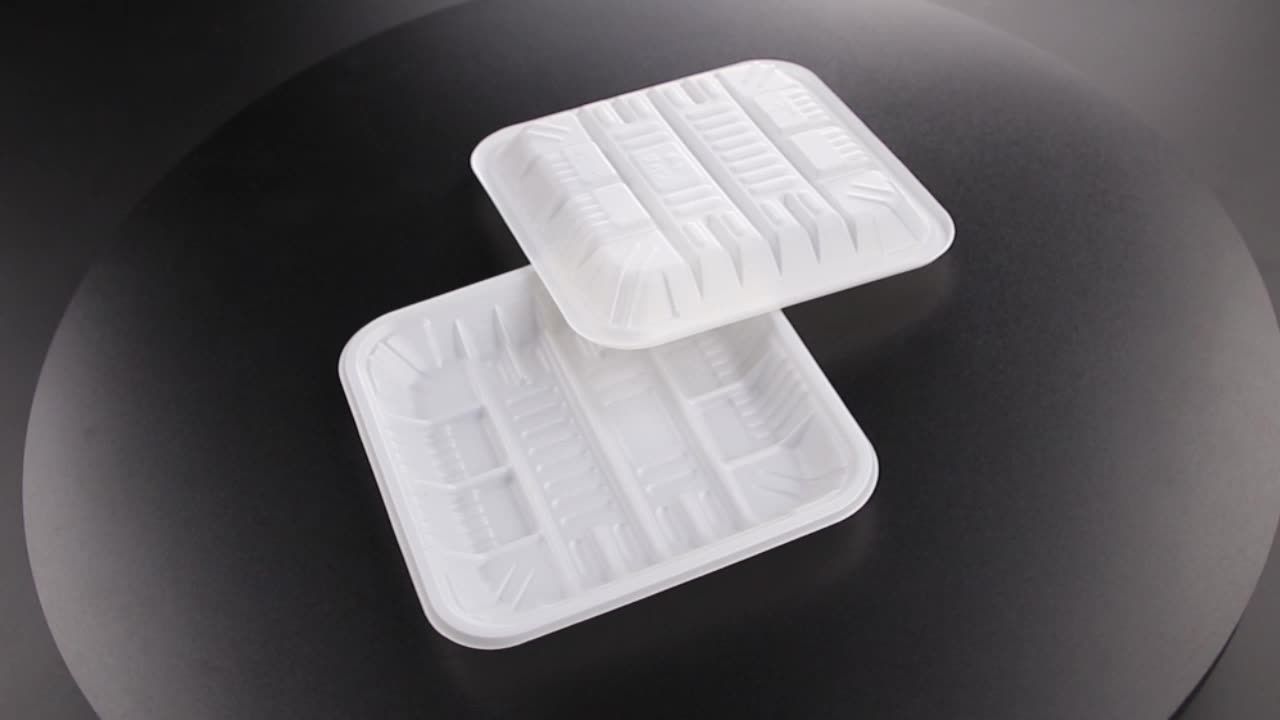 Hot Selling Trays Custom Blister Thermoforming Plastic Pla Pp Cpet Material Plastic Food