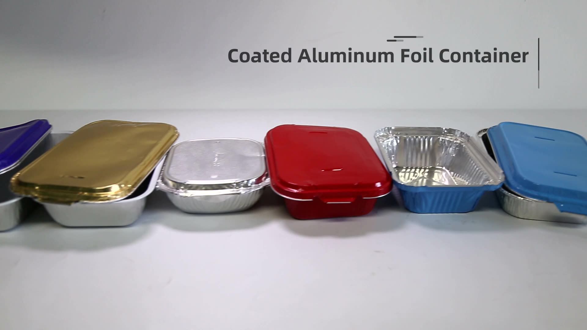 Smoothwall microwave aluminum foil trays Airline food container Foil