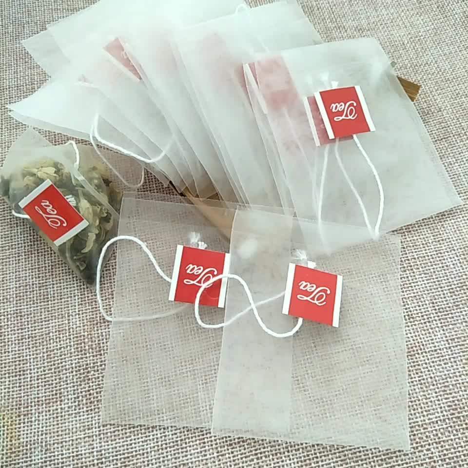 Empty Nylon Tea Bags Pyramid And Flat Shape Nylon Mesh Pyramid Tea Bag