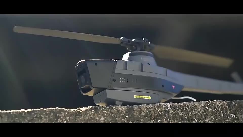 RC Helicopter Drone Airplanes Fighter C128 Wifi 1080P Camera RTF