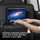 Car Seat Storage Bag Multifunctional Car Dining Table and Chair Back Storage Bag Backrest Hanging Bag Car Interior Decoration Supplies