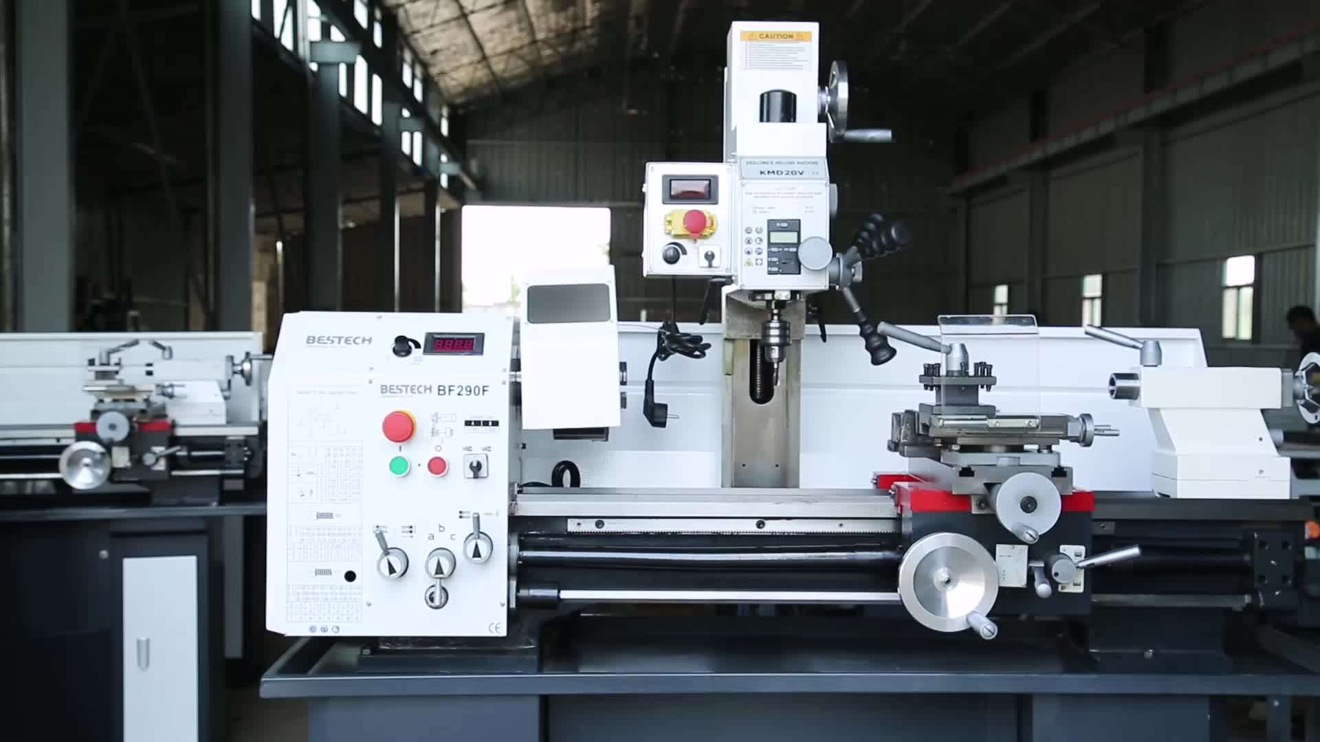 Bt290f 1.5kw Lathe Mill 3 In 1 Lathe Milling Machine Buy 3 In 1 Lathe