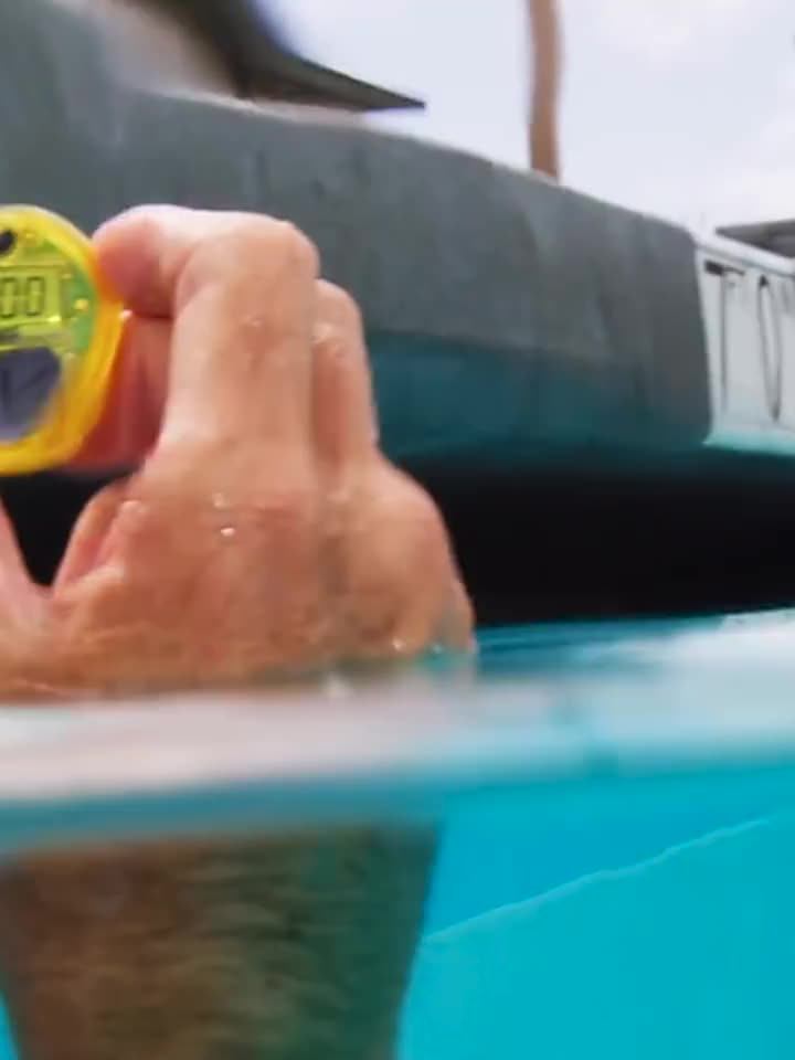 FINIS Tempo Pro Swimming Speed Waterproof Metronome Counter Frequency Rhythmizer Swimming Gear