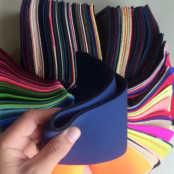 Hot Selling 1mm 2mm 3mm 4mm 5mm Neoprene Fabric Sheet Roll Factory