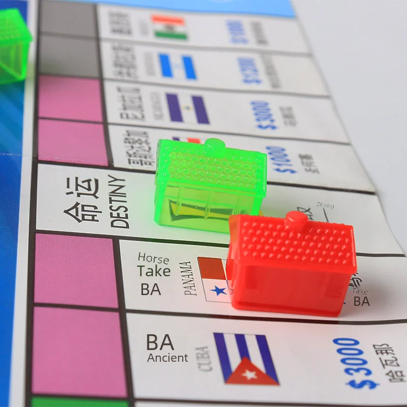 Monopoly, настольная игра, китайская "Мировой тур" для детей и взрослых для учащихся начальной школы, версия для путешествий, семейного типа