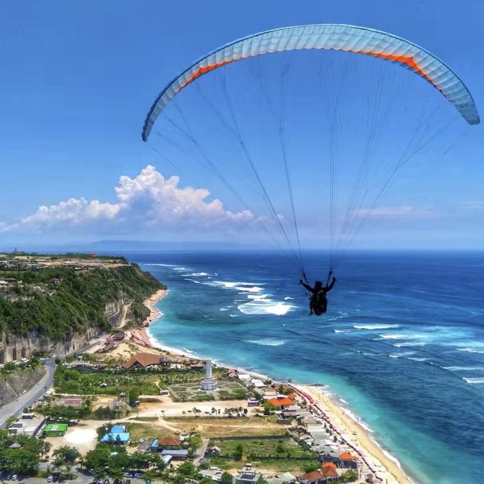 オノトラベル - バリ島リウグパラグライダーアラムベースティンビスベースパンダベース