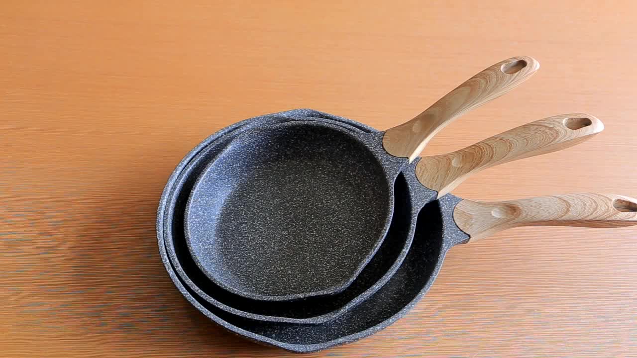 Ecofriendly 9 Pcs Die Cast Aluminum Granite Coating Non Stick Cookware Cooking Pots And Pans