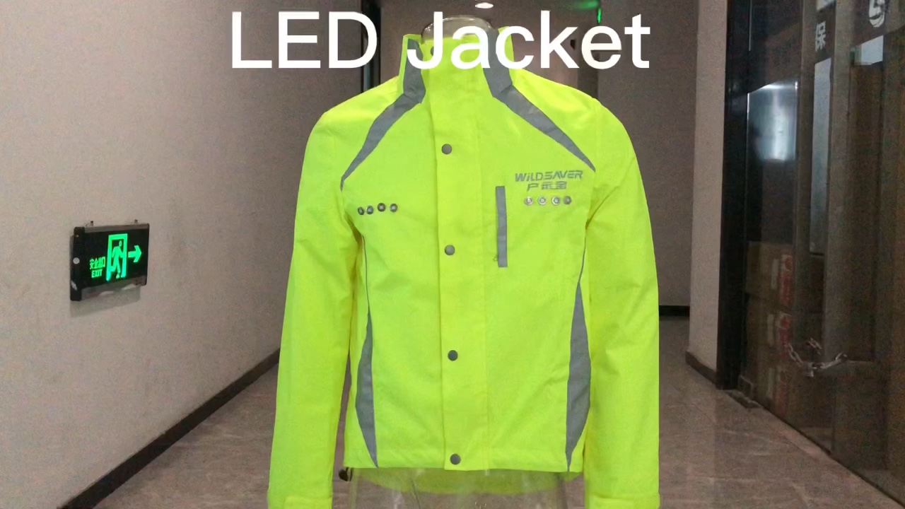 reflective outdoor jacket