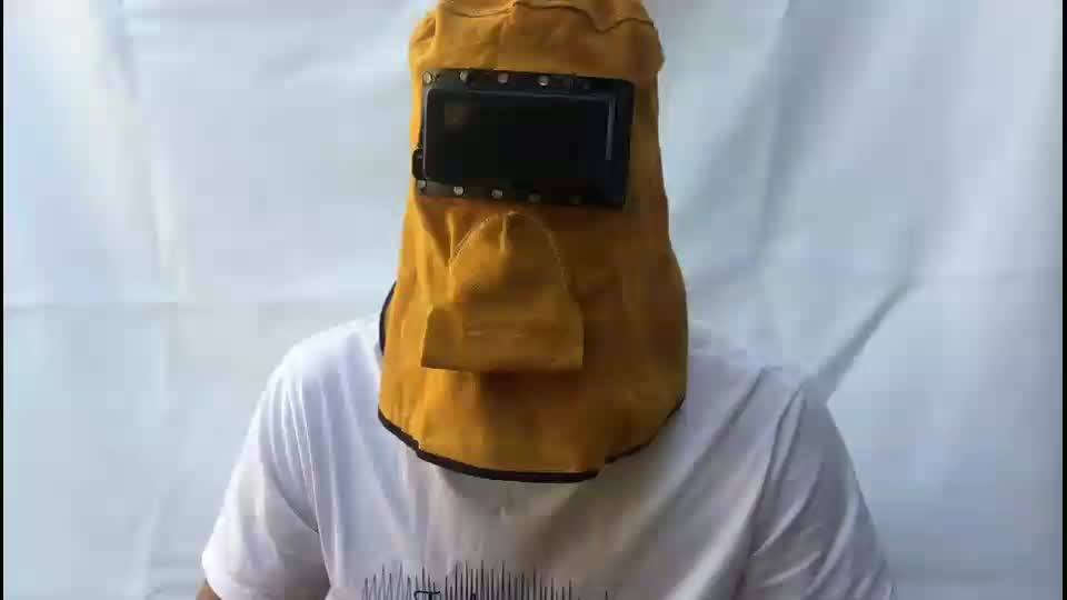 Fire Flame Retardant Cotton Protective Welders Welding Hood Head Safety Cover Shawl Cap Cape