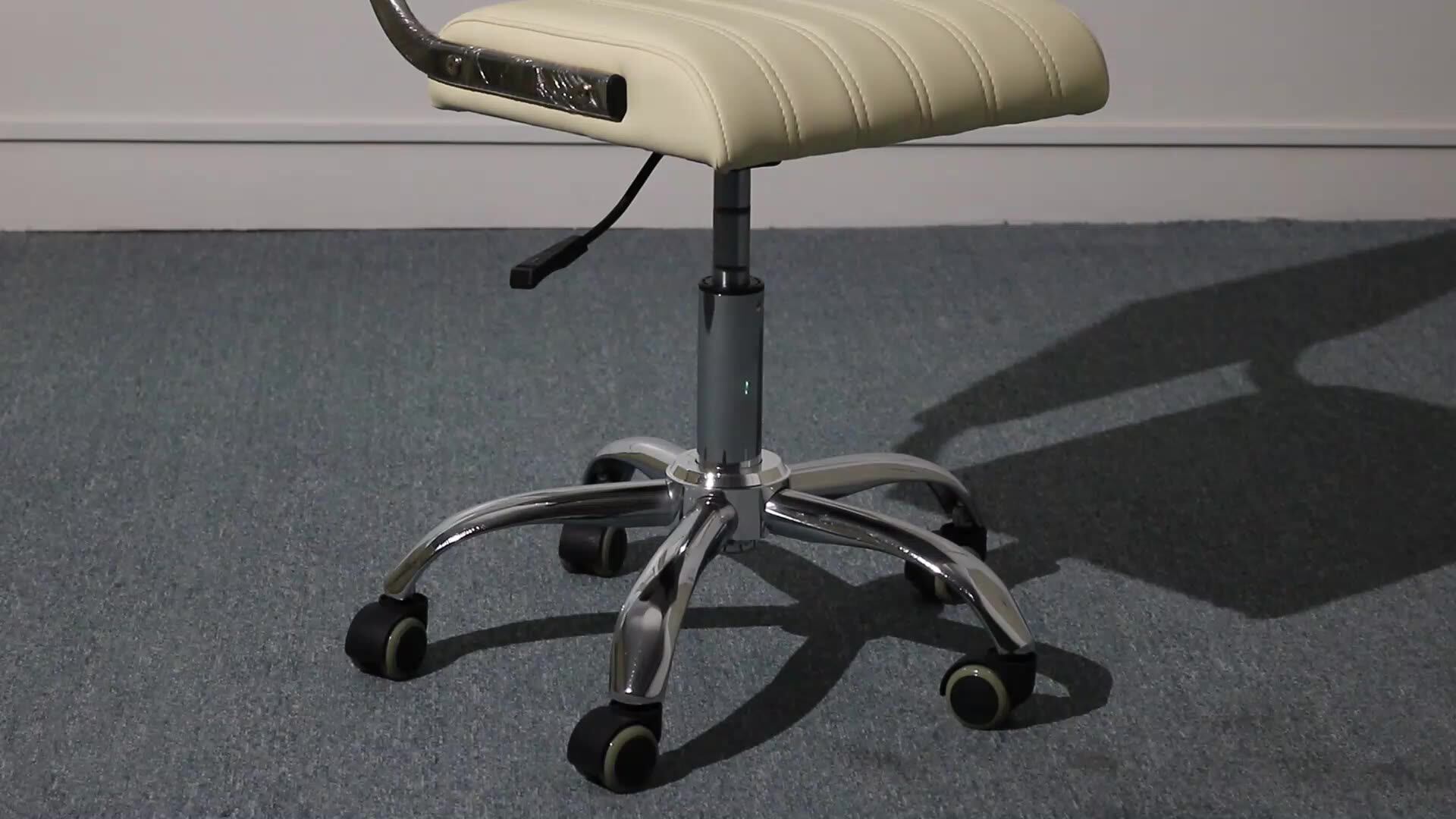 Yoocell Professional Portable Rolling Salon Stool Chair With Wheels