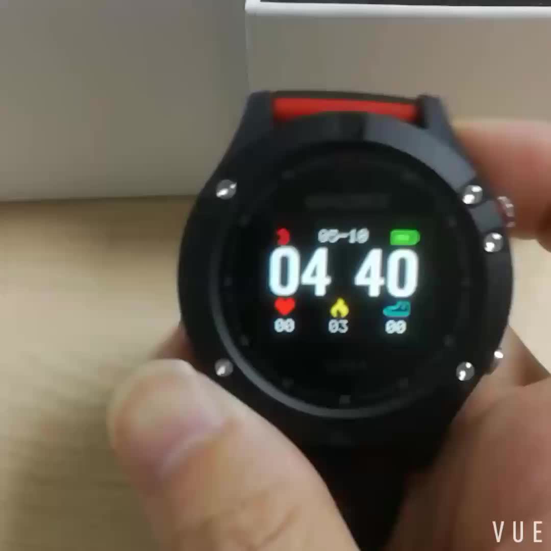 running watch with barometric altimeter