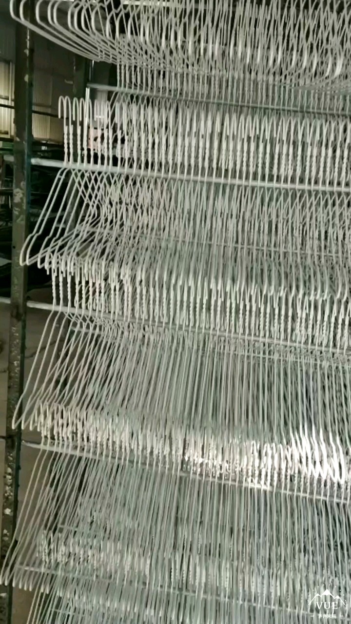 Plastic Powder Coated Metal Wire Clothes Hanger Cheap Price Laundry