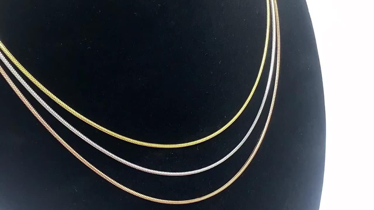 Micci Wholesale Custom Pvd 18k Gold Plated Stainless Steel Non Tarnish