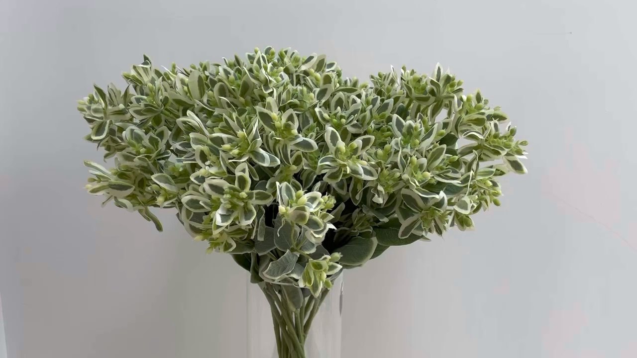 High Quality Artificial Foliage Euphorbia Marginata Pursh Snow On The