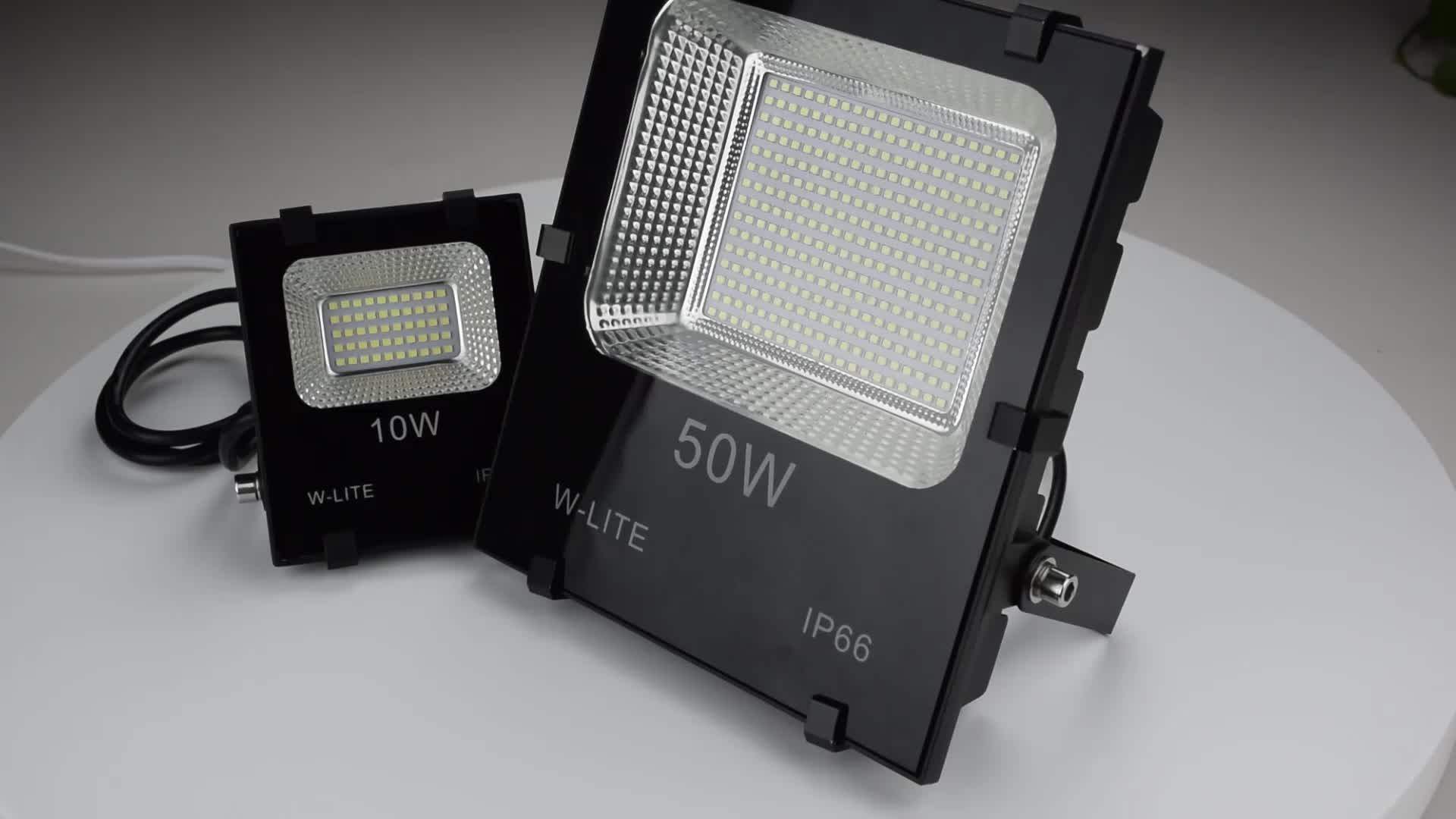 2017 Hot Sale 50w Ip66 Aluminum+glass Outdoor Led Lights Smd 5054 Led